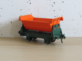 Fleischmann 1456 Kipwagen in ovp (groen/oranje)