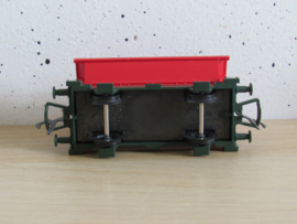 Fleischmann 5500 Kipwagen in ovp (groen/rood)