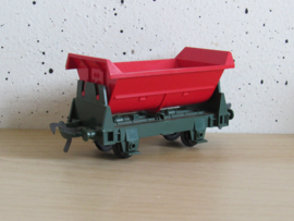 Fleischmann 5500 Kipwagen in ovp (groen/rood)