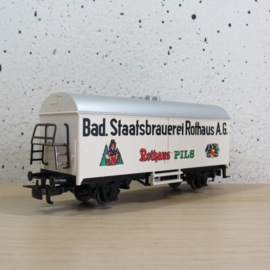 Marklin 4437 DB Gesloten wagen (koel) (Rothaus Pils) in ovp