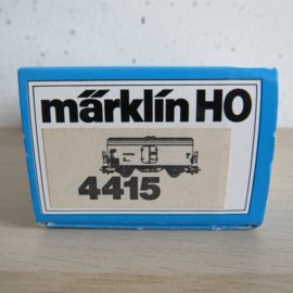 Marklin 4415 DB gesloten wagen in ovp