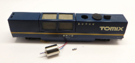 Micromotor NT002 Modell Tomix, Tomytec, Atlas railreiniger ( (oude model)