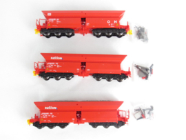 Roco 6600271 - 3-delige set (2): Ertswagens, DB AG
