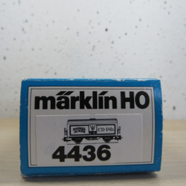 Marklin 4436 DB Gesloten wagen (koel) (Dinkel Acker Pils) in ovp