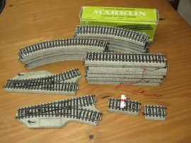 Marklin M rails ( 34 delig) deels in ovp