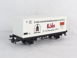 Marklin 4481/90715 DB Containerdraagwagen (Köln) in ovp