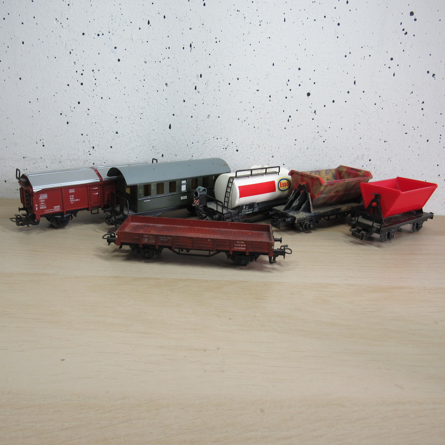 Marklin diverse wagens 6x zonder ovp