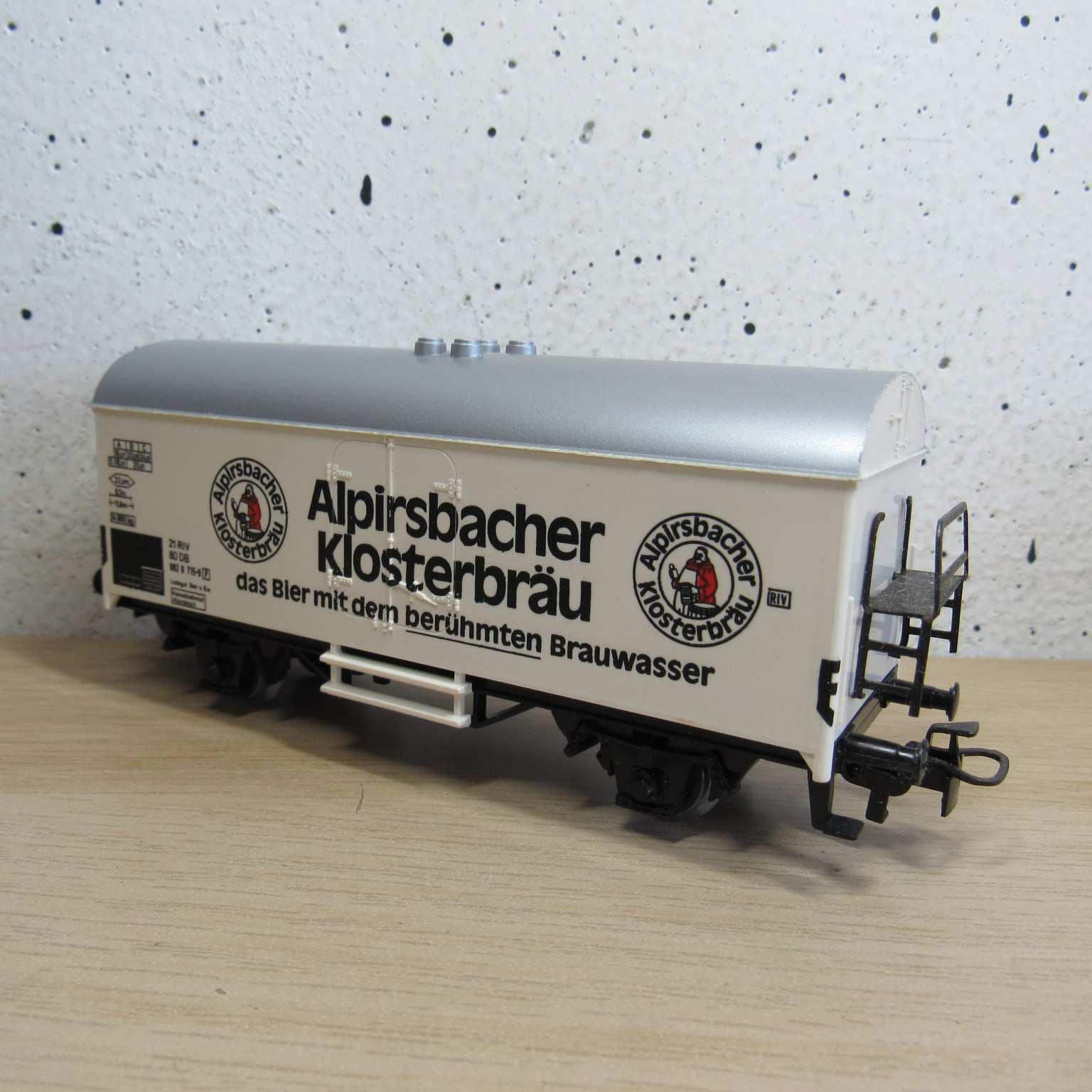 Marklin 4417 DB Gesloten goederenwagen (koel) (Alpirsbacher) in ovp