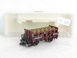 Fleischmann 822201K N DB/VTG Zuurtankwagen, 2-assig, bruin in ovp