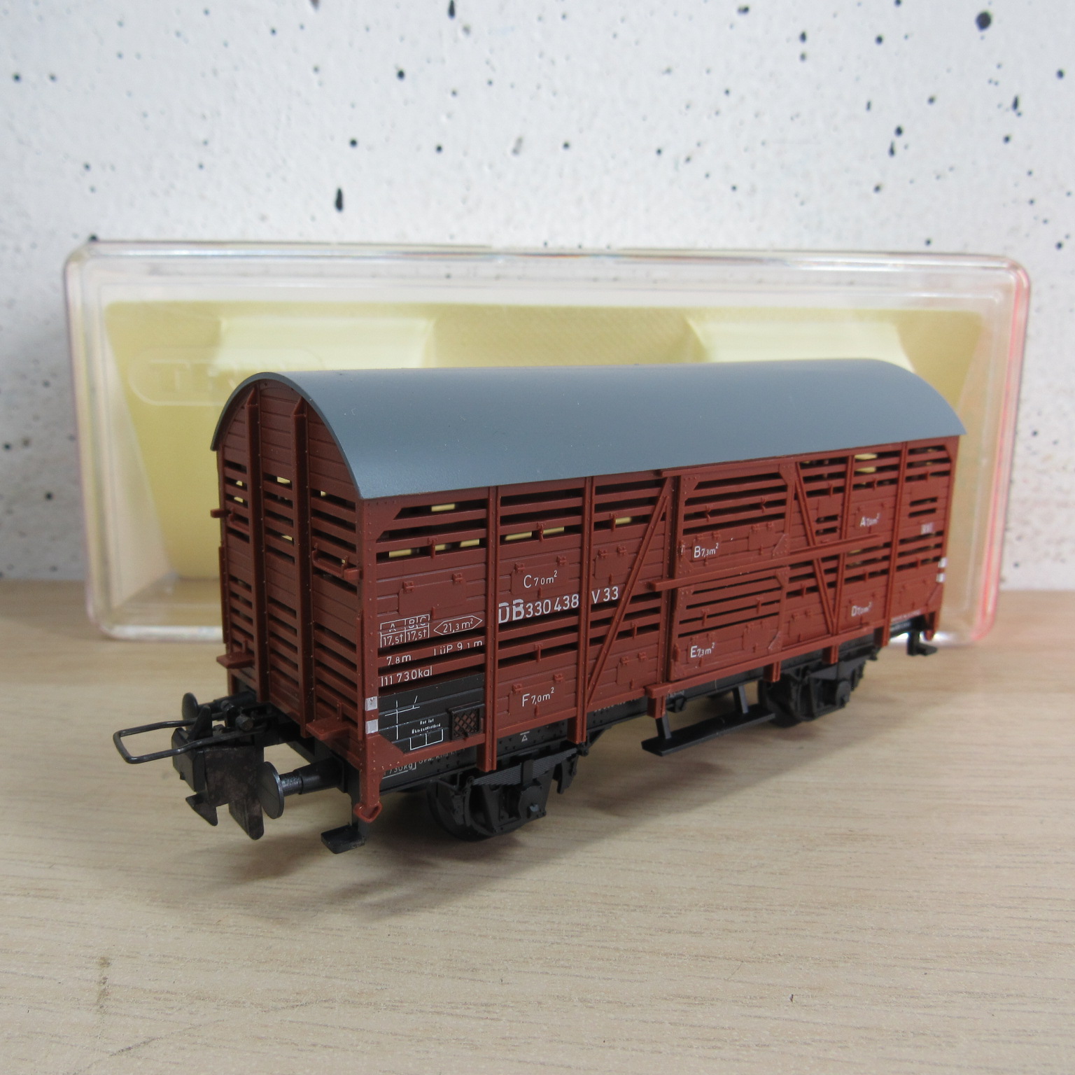 Trix express 53 3489 00 DB Veewagen in ovp