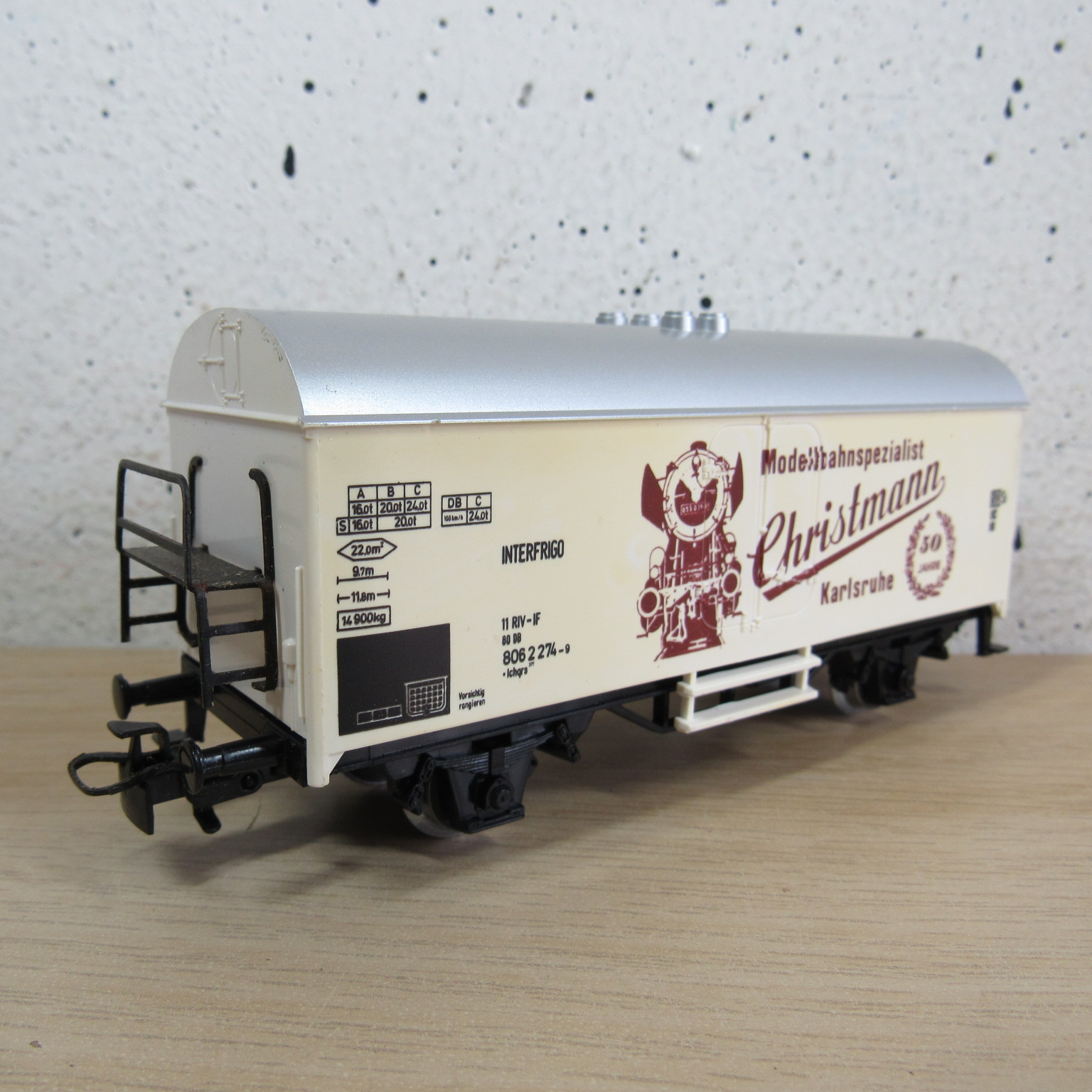 Marklin 4415 DSB Gesloten goederenwagen (koel) (MCK 50 jaar) in ovp