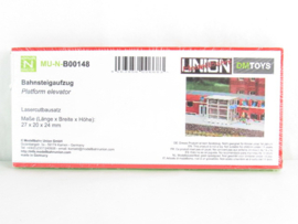 Modellbahn Union N B00148 Platformlift (bouwpakket) in ovp
