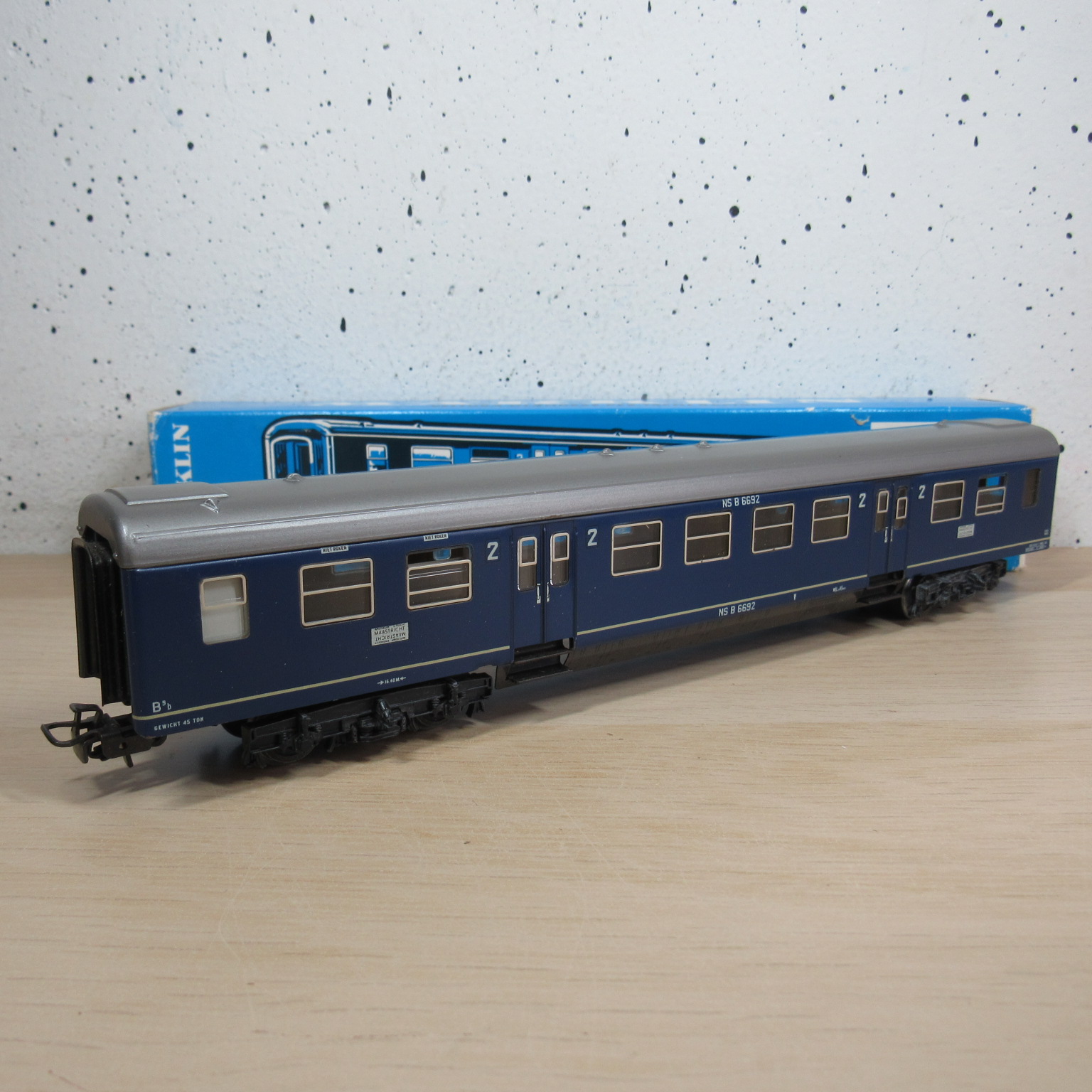 Marklin 4049 NS Plan E rijtuig in ovp
