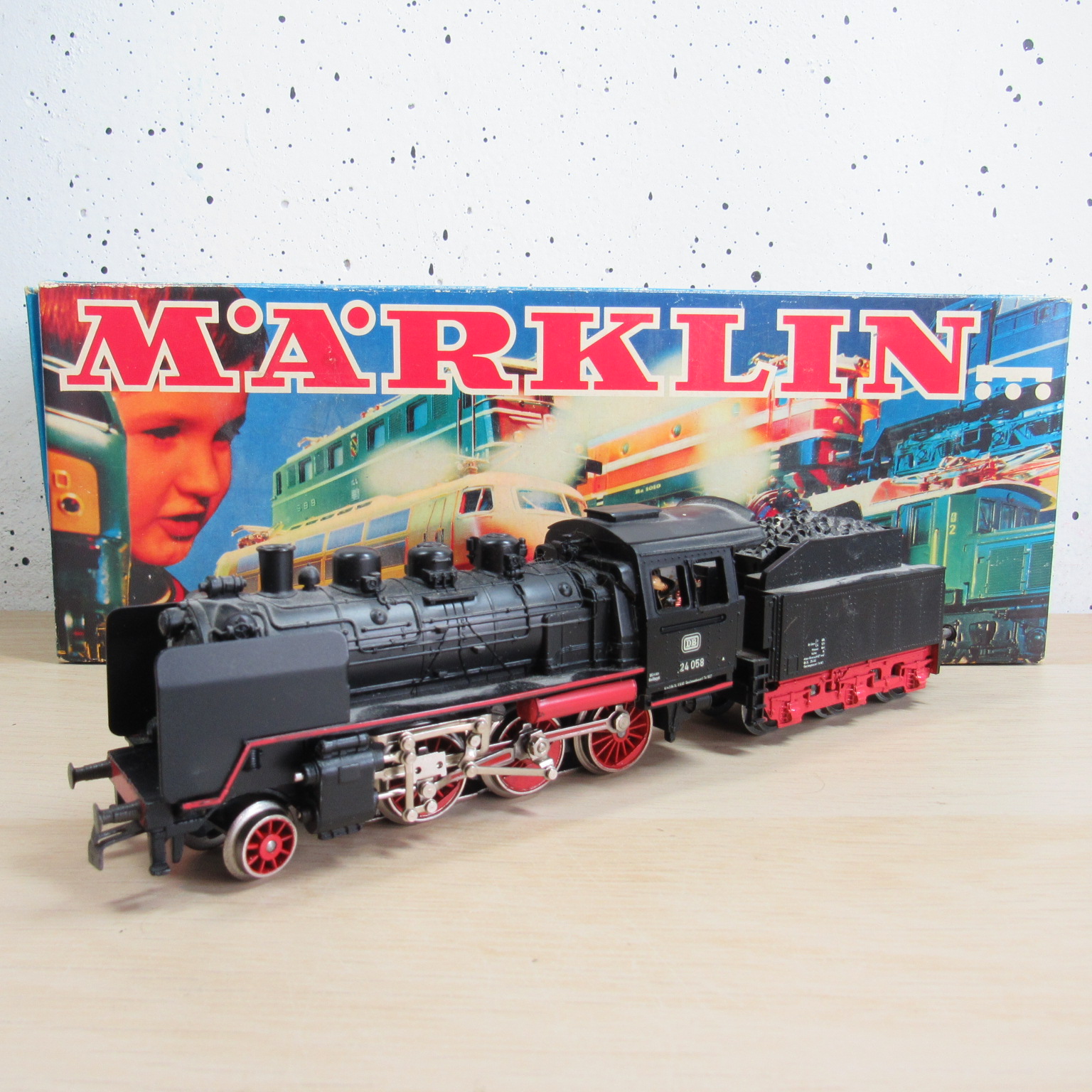 Marklin 3003 DB BR24 stoomlocomotief (analoog) in ovp