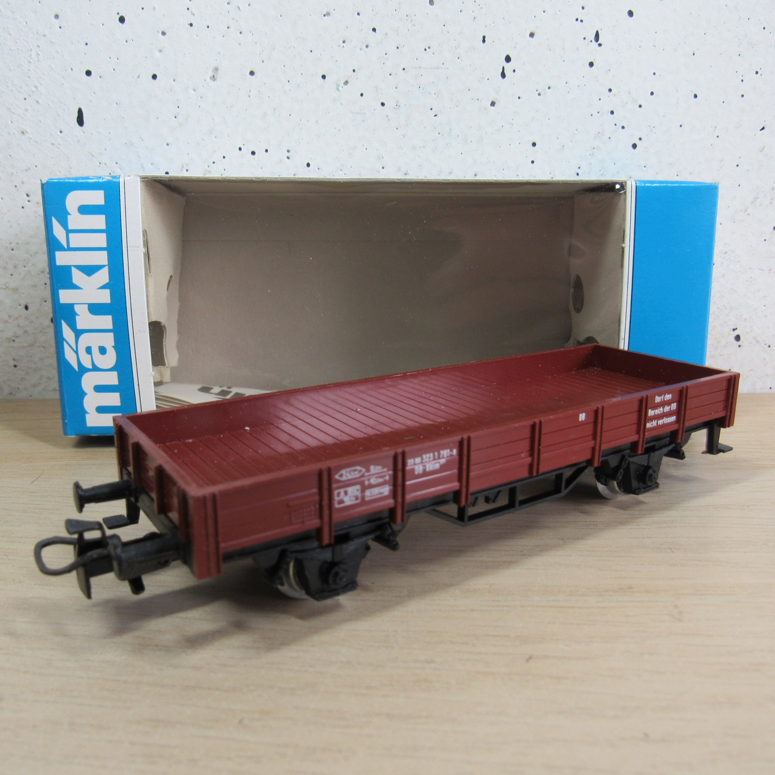 Marklin 4423 Platte wagen in ovp