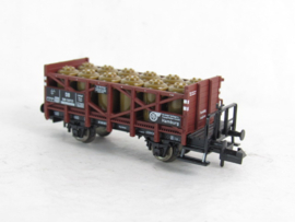 Fleischmann 822201K N DB/VTG Zuurtankwagen, 2-assig, bruin in ovp
