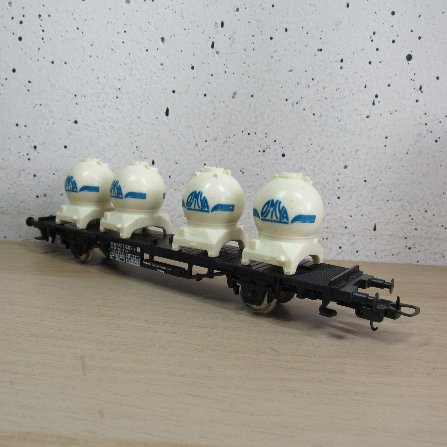 Lima 2843 DB container wagen in ovp