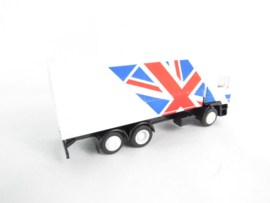 Herpa H0 Man vrachtwagen met Britse vlag zonder ovp