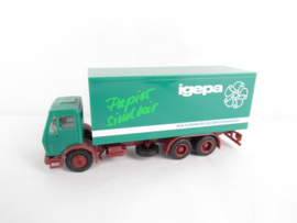 Herpa H0 Mercedes vrachtwagen Igepa zonder ovp