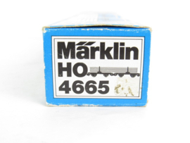 Marklin 4665 (AC) DB Platte wagen met lading (hout) in ovp