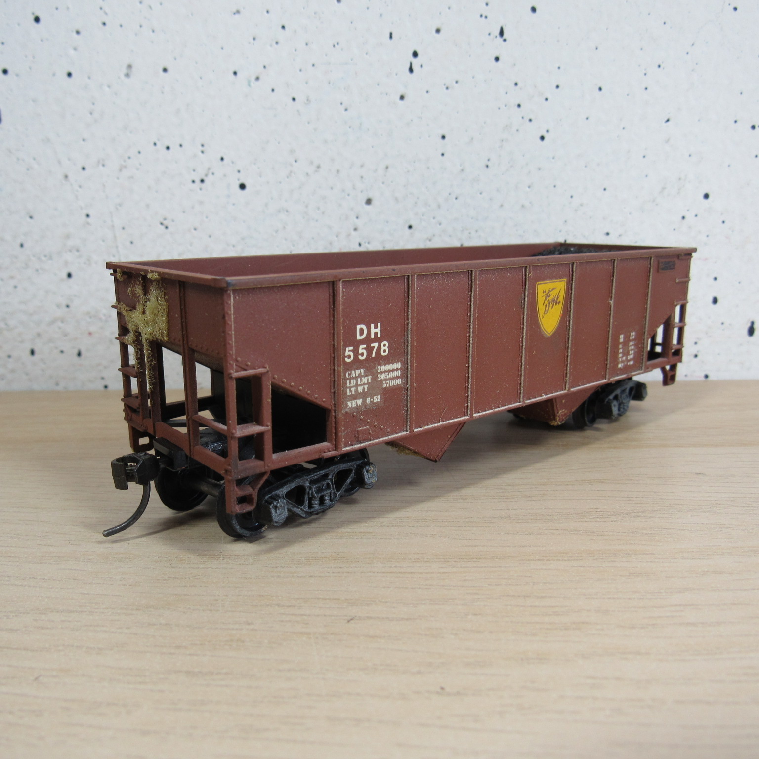 Athearn USA DH hopper car zonder ovp