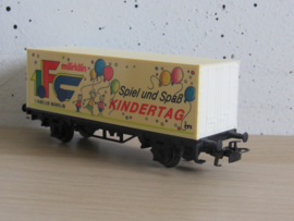 Marklin 31962 DB Containerwagen (Recycling-Eisenbahn-Anlage) in ovp