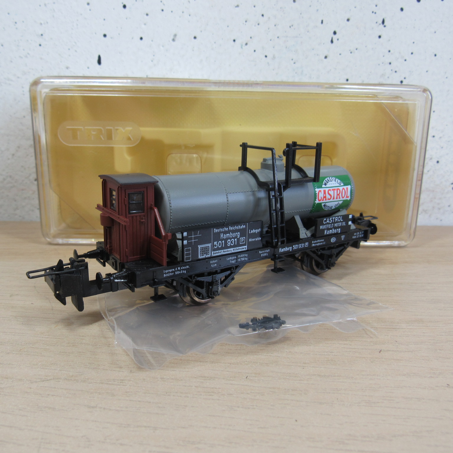 Trix express 33521 K DR ketelwagen in ovp