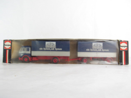 Herpa Aulkon System vrachtwagen met aanhanger in ovp