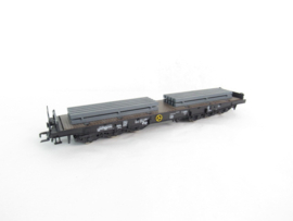 Roco 46551 H0 NS Zware lastwagen (Salmmps) met staalbalken in ovp
