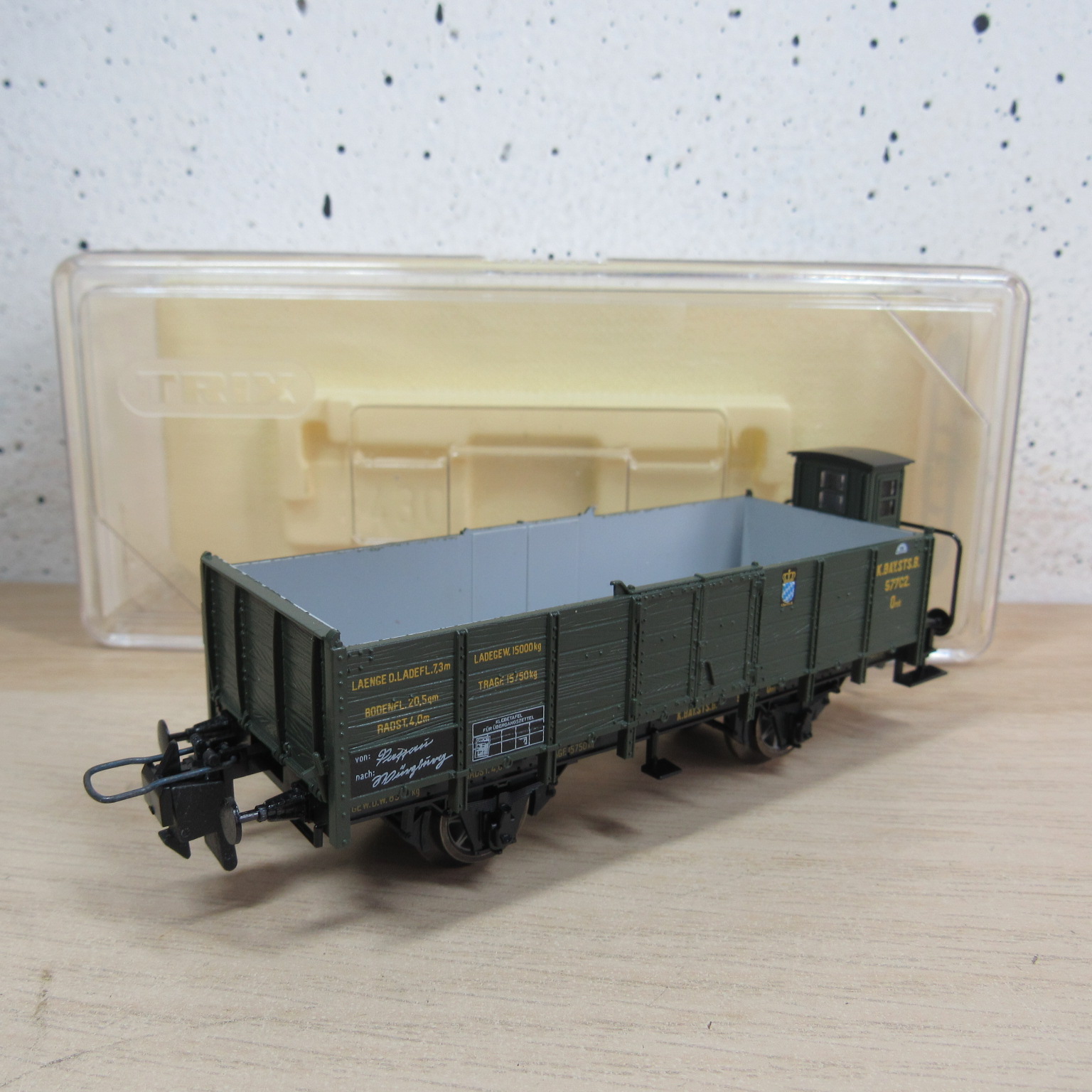 Trix express 33430 K.Bay.Sts.B bakwagen in ovp