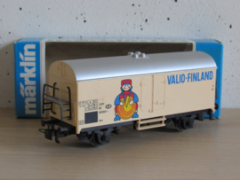 Marklin 4568 SNCB Gesloten goederenwagon (Valio-Finland) in ovp