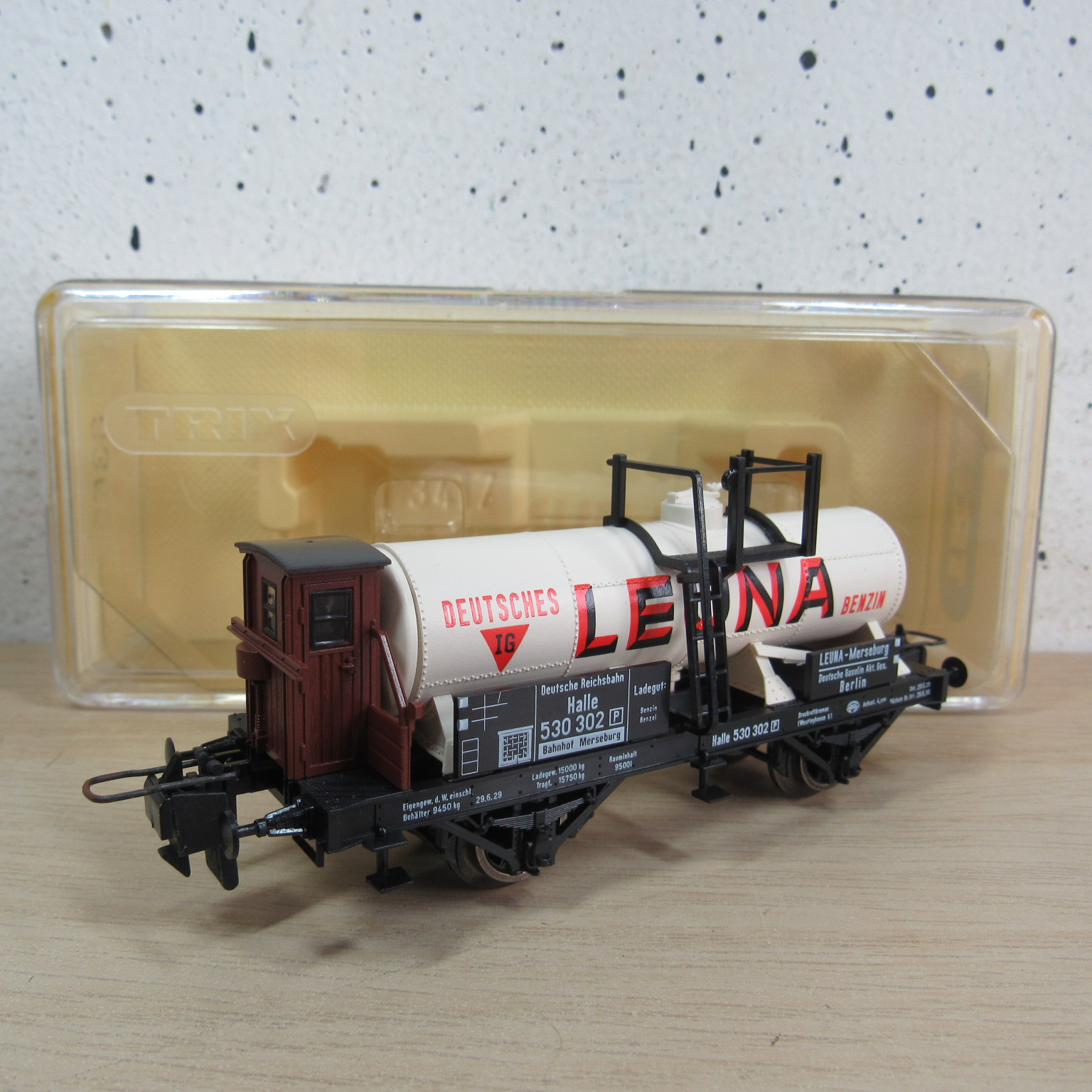 Trix express 33520 DR ketelwagen in ovp