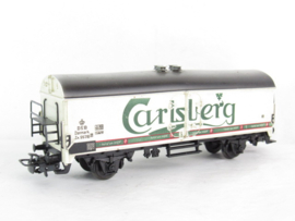 Marklin 4636 (AC) DSB Gesloten goederenwagen (koel) (Carlsberg) in ovp