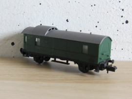 Arnold 0306 N DB bagagewagen, type/type Pwi-28, 2-assig groen in ovp
