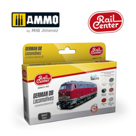 Ammo MIG Railcenter 1003 Duitse (DB) locomotieven V 15ML, 6 potten