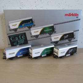 Marklin 84420 Wagenset 3 delig Jacobs Cafe in ovp
