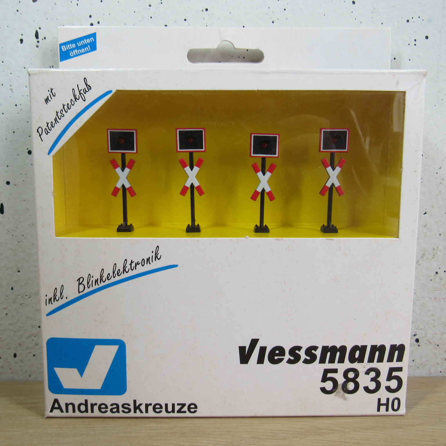 Viessmann 5835 H0 Andreaskruizen in ovp