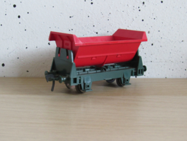 Fleischmann 5500 Kipwagen in ovp (groen/rood)