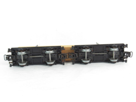 Marklin 4665 (AC) DB Platte wagen met lading (hout) in ovp