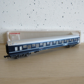 Fleischmann 8117 N SBB Slaaprijtuig (type T2) 1e klas, type WLAm, 4-assig, blauw, 'TEN' in ovp