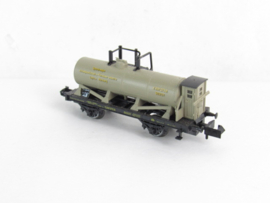 Minitrix 51 3217 00 N K.Bay.Sts.B Ketelwagen met rem, 2-assig, grijs, 'Speciale wagen, Actiengesellschaft für Petroleum Industrie, Leyh bij Neurenberg' in ovp