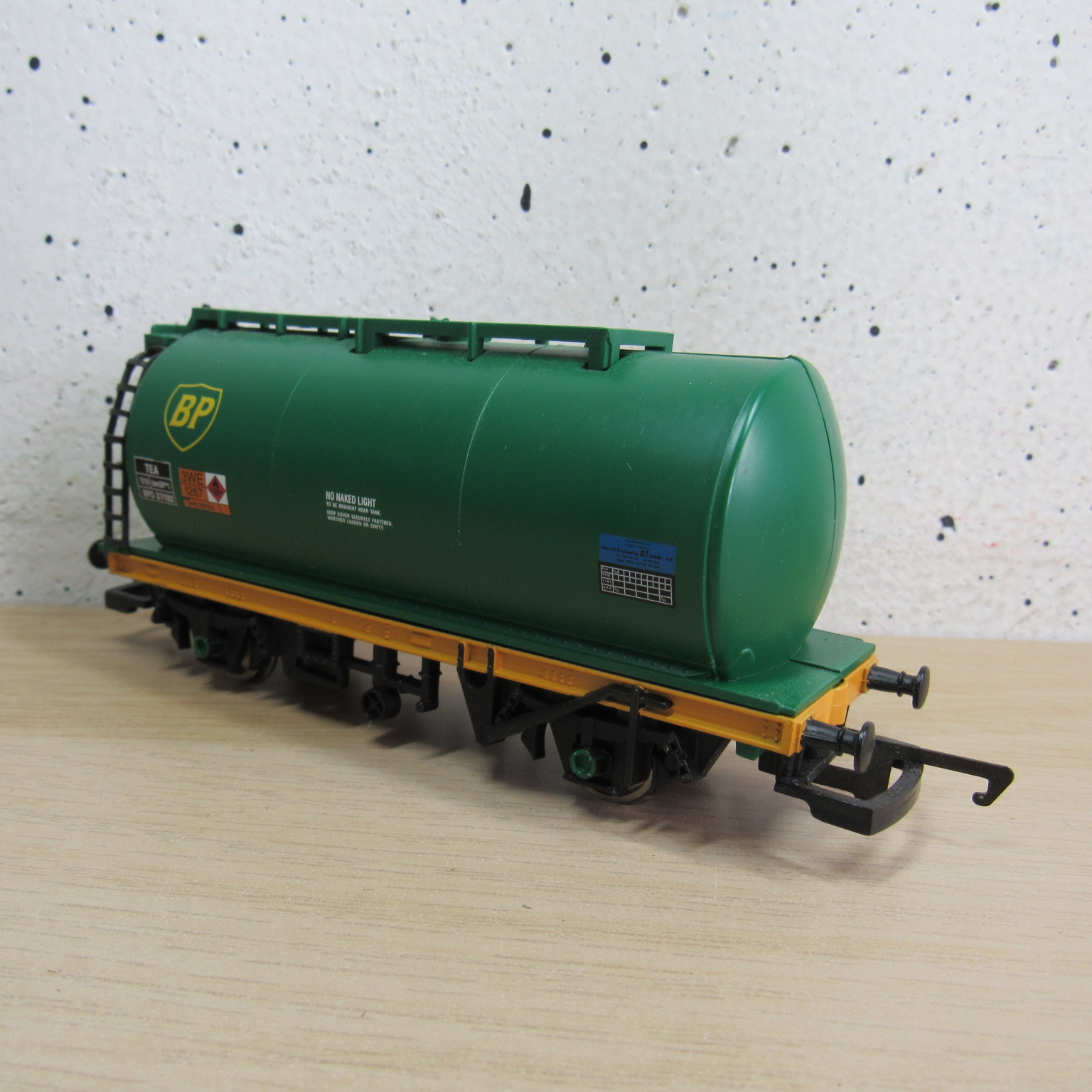 Hornby BR BP ketelwagen zonder ovp