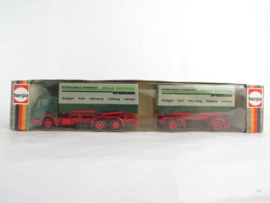 Herpa Otto Stippig vrachtwagen met aanhanger in ovp