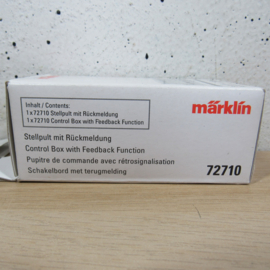 Marklin 72710 Schakelbord met terugmelding in ovp