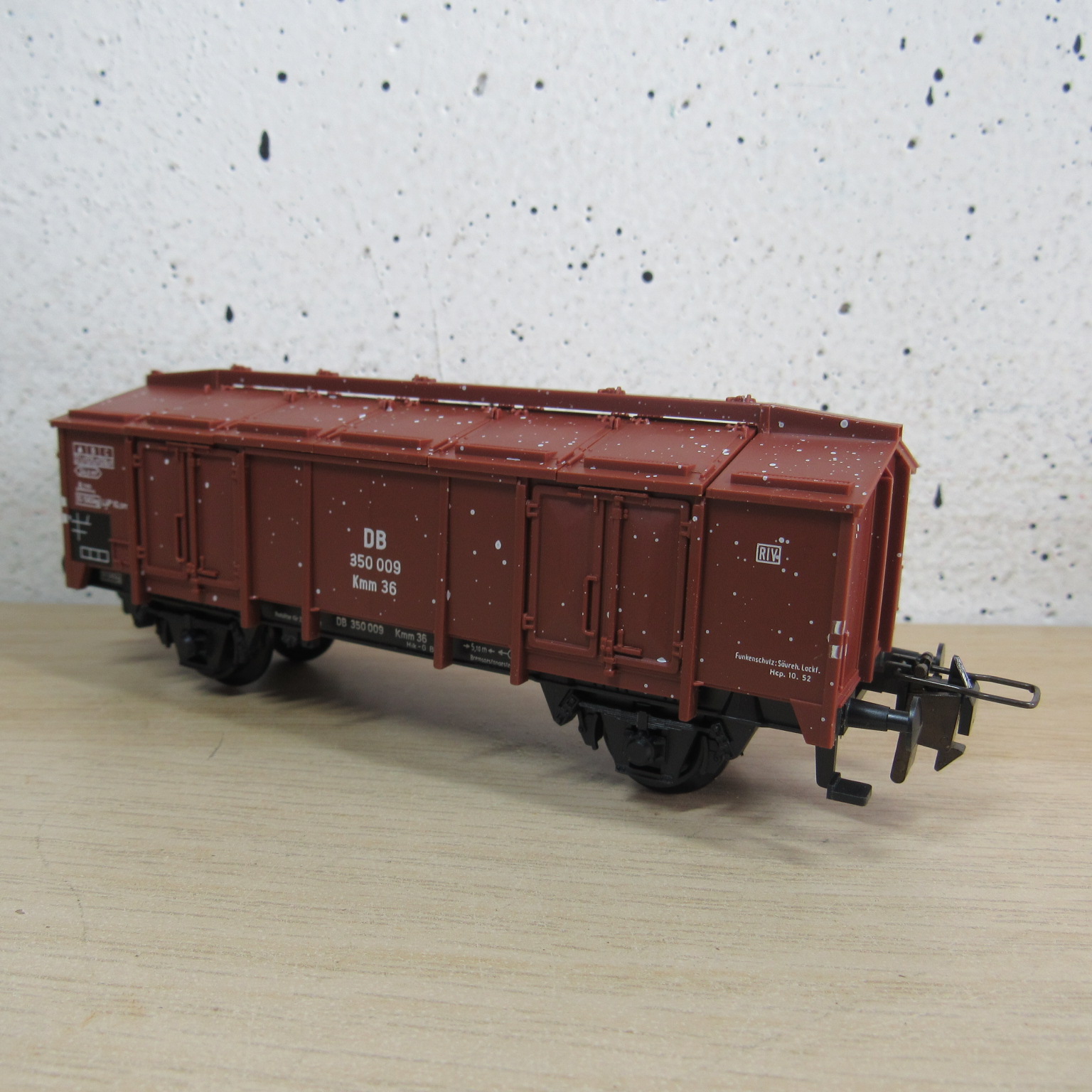 Trix express 53 3433 00 DB Klapdekselwagen in ovp