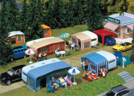 Faller 130503 H0 Camping/caravan set