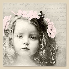 Girl with flowers nr.152