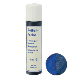 Soap color, Blue