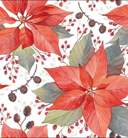 Poinsettia and Berries nr.168