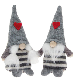 Dwarf heart Grey 2stuks